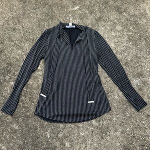 Michael Kors Tie Neck Top Size Small